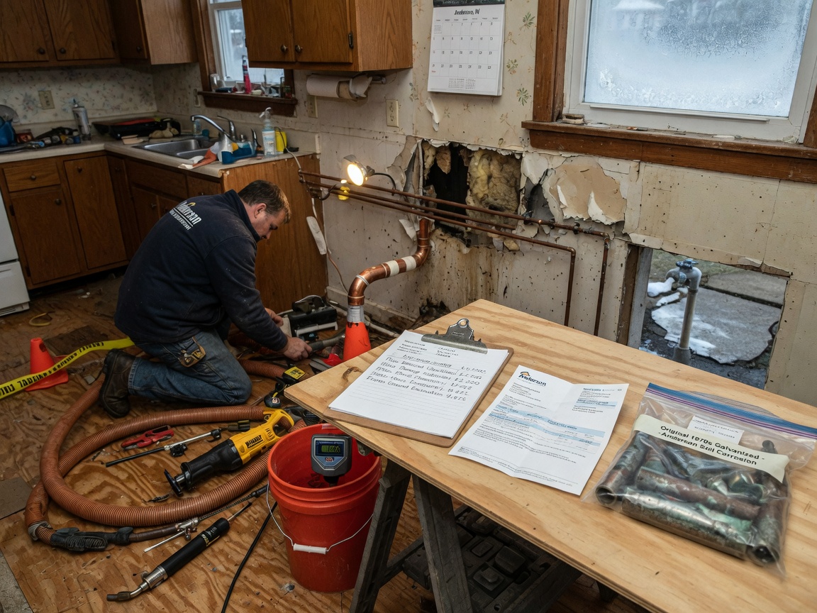 Factors That Influence Burst Pipe Repair Costs in Anderson