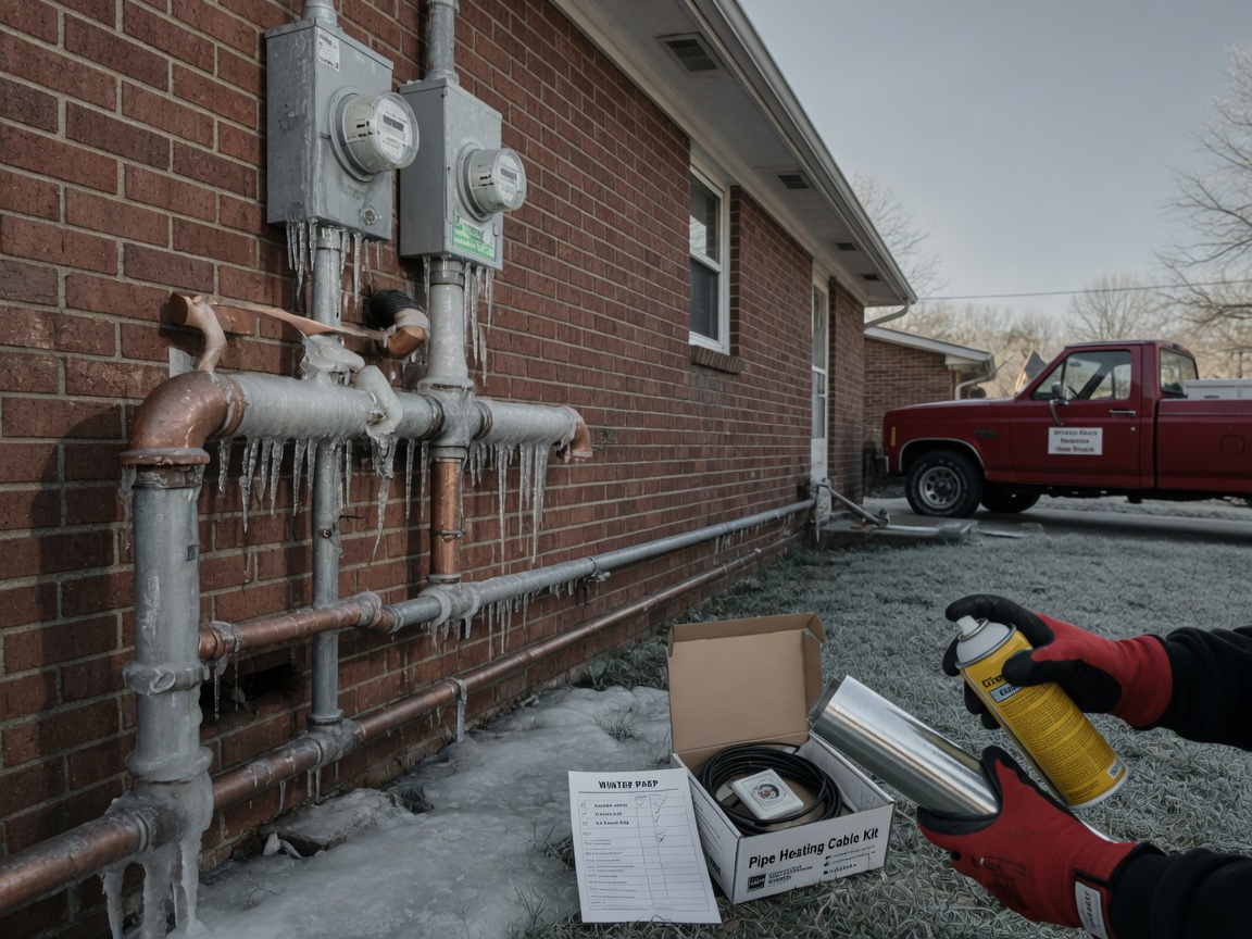 Frozen Pipes in Anderson SC: Prevention Tips