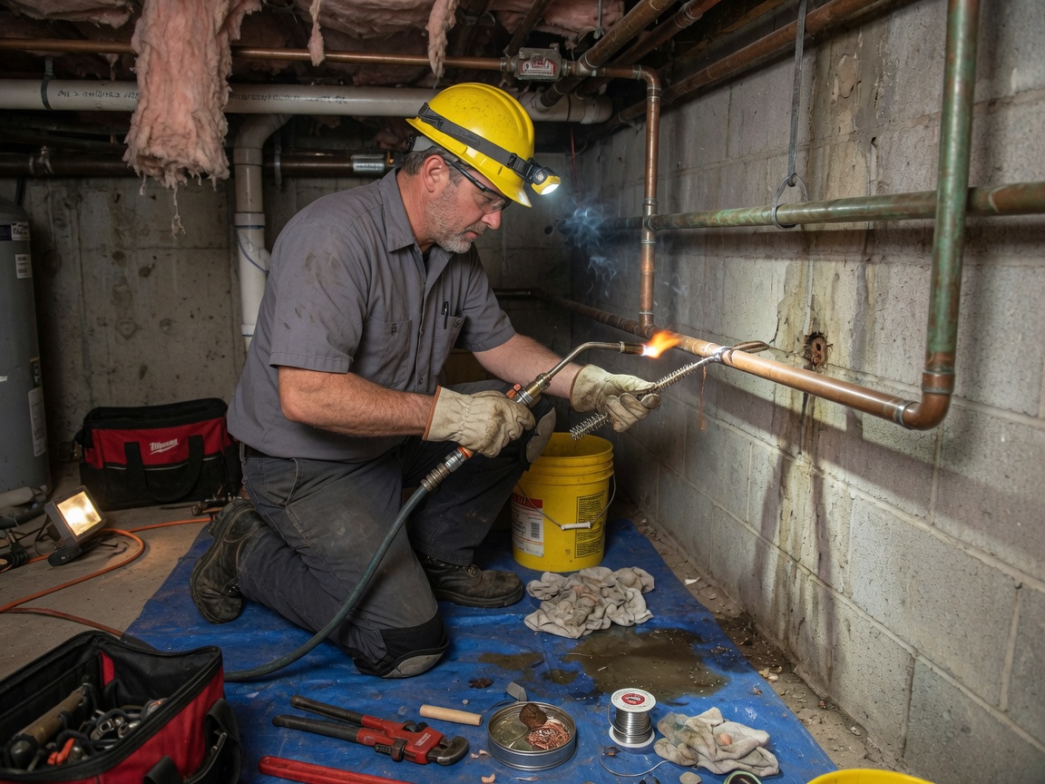 Burst Pipe Repair in Woodbridge, SC 29625