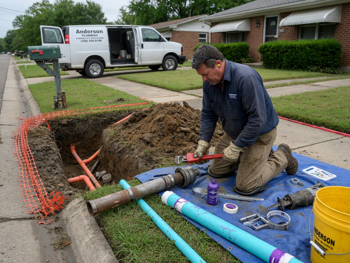 Burst Pipe Repair in Autumn Oaks