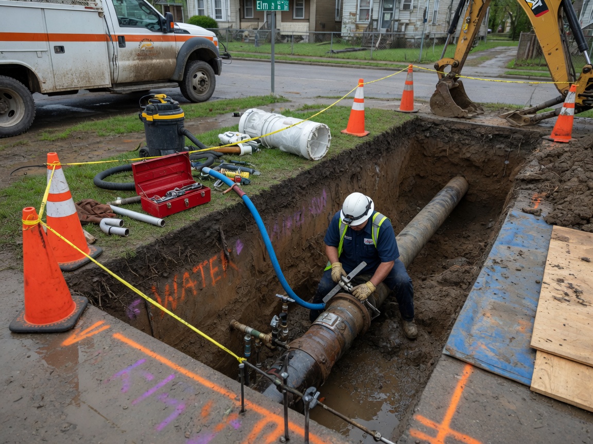 Burst Pipe Repair in Smithbrook
