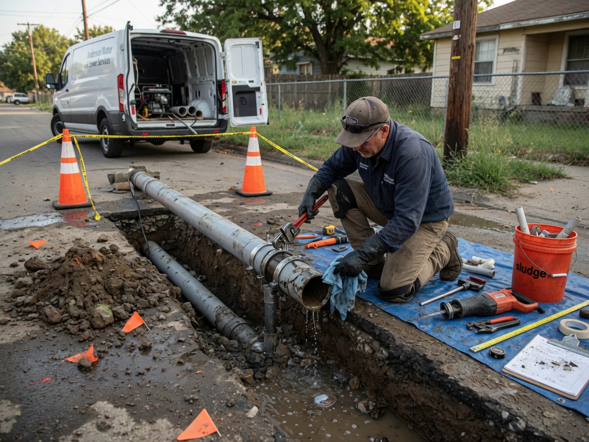 Water Pipe Repair in Anderson, SC